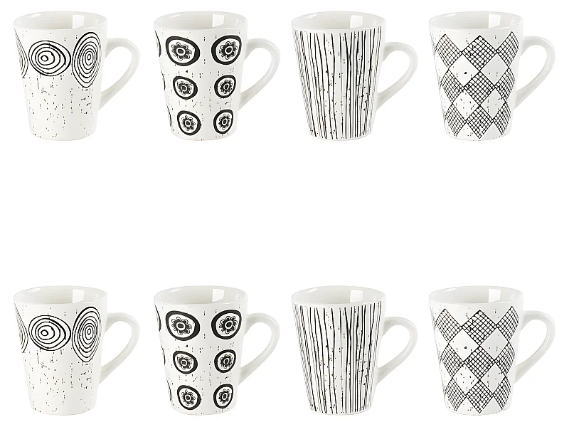 Coffret de 8 tasses Palawan 9 cl