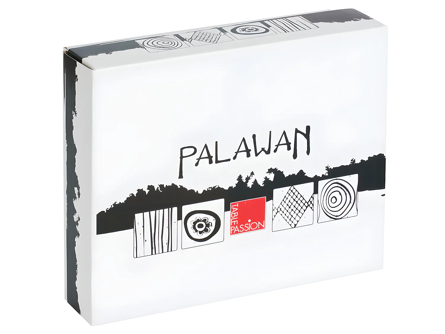 Coffret de 4 tasses Palawan 14 cl