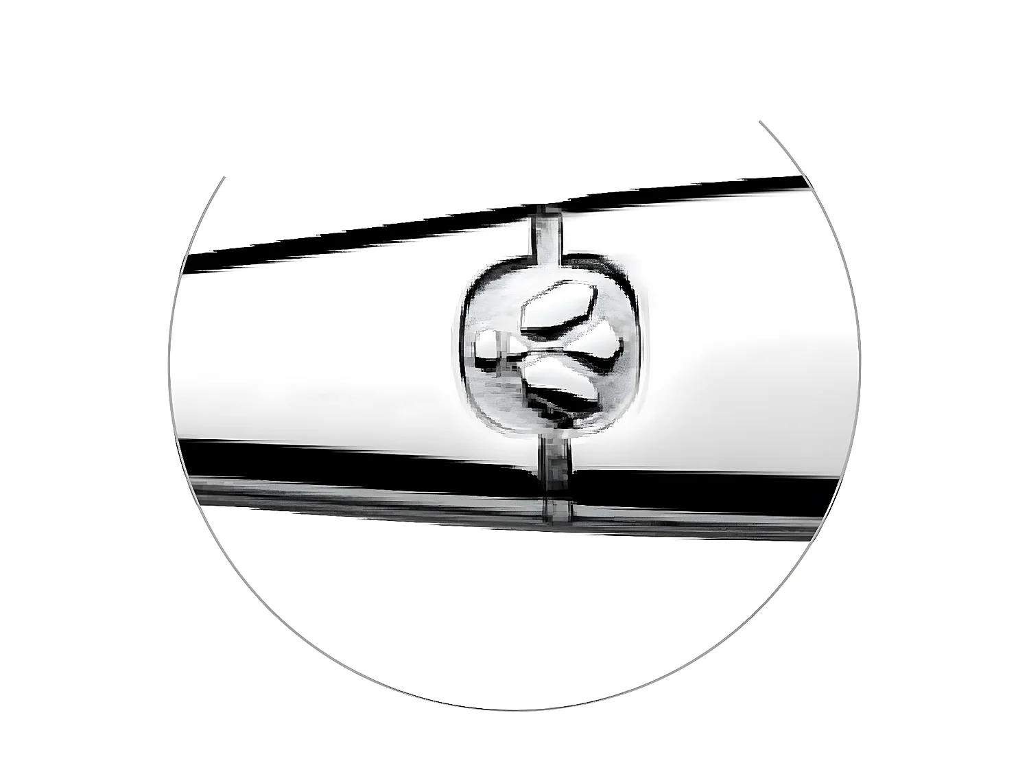 Zestaw 6 widełek do ciasta Jet ze stali nierdzewnej błyszczącej - Kolekcja Lou Laguiole