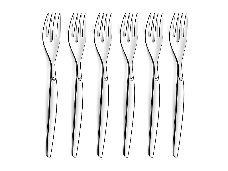Jet  - 6 fourchettes à gâteau