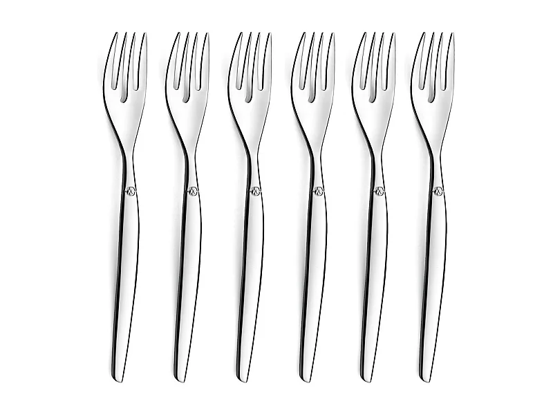Jet  - 6 fourchettes à gâteau
