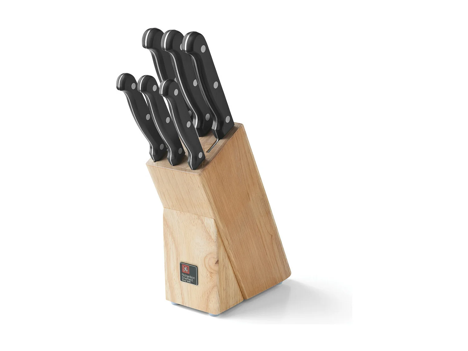 Conjunto de 6 facas de cozinha Artisan - Design clássico em aço inoxidável