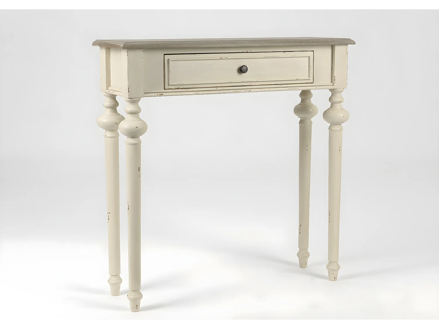 Console 1 tiroir Légende 80x25 bois de Mindi