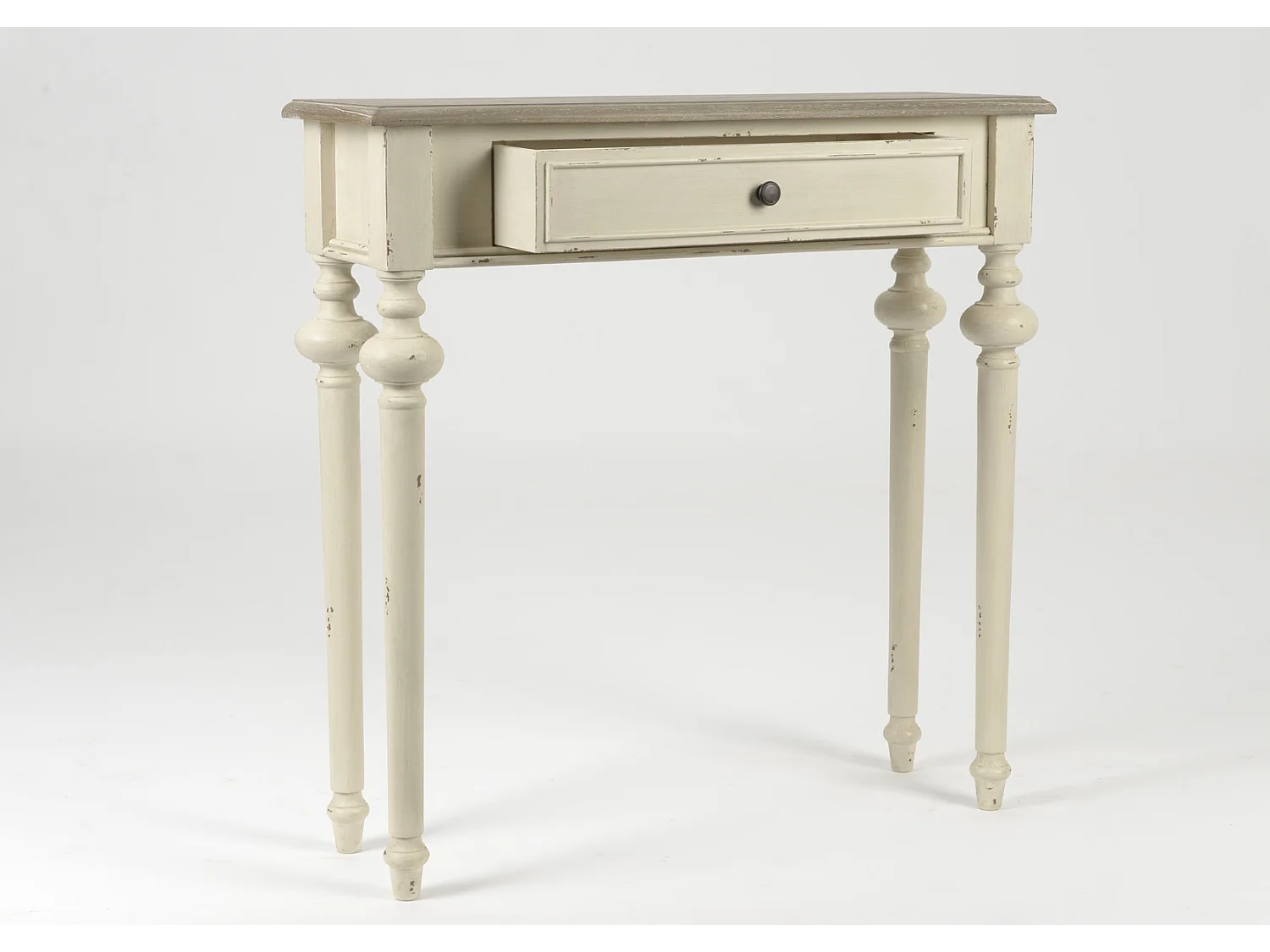 Console 1 tiroir Légende 80x25 bois de Mindi