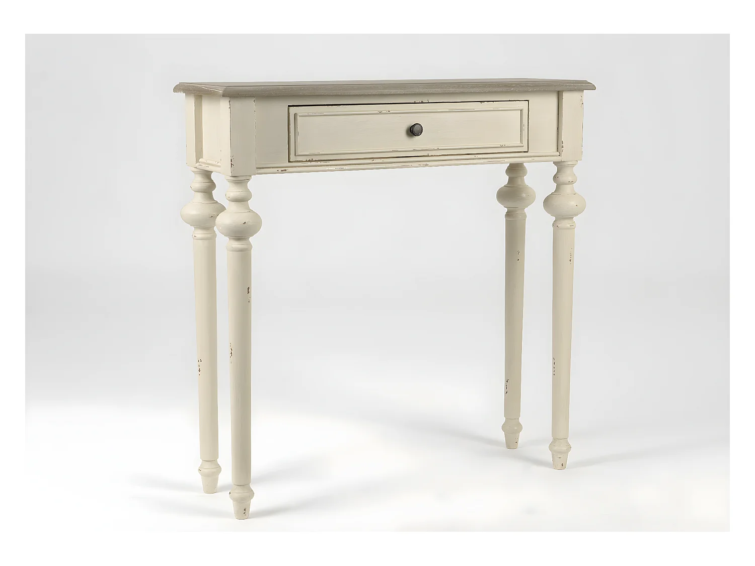 Console 1 tiroir Légende 80x25 bois de Mindi