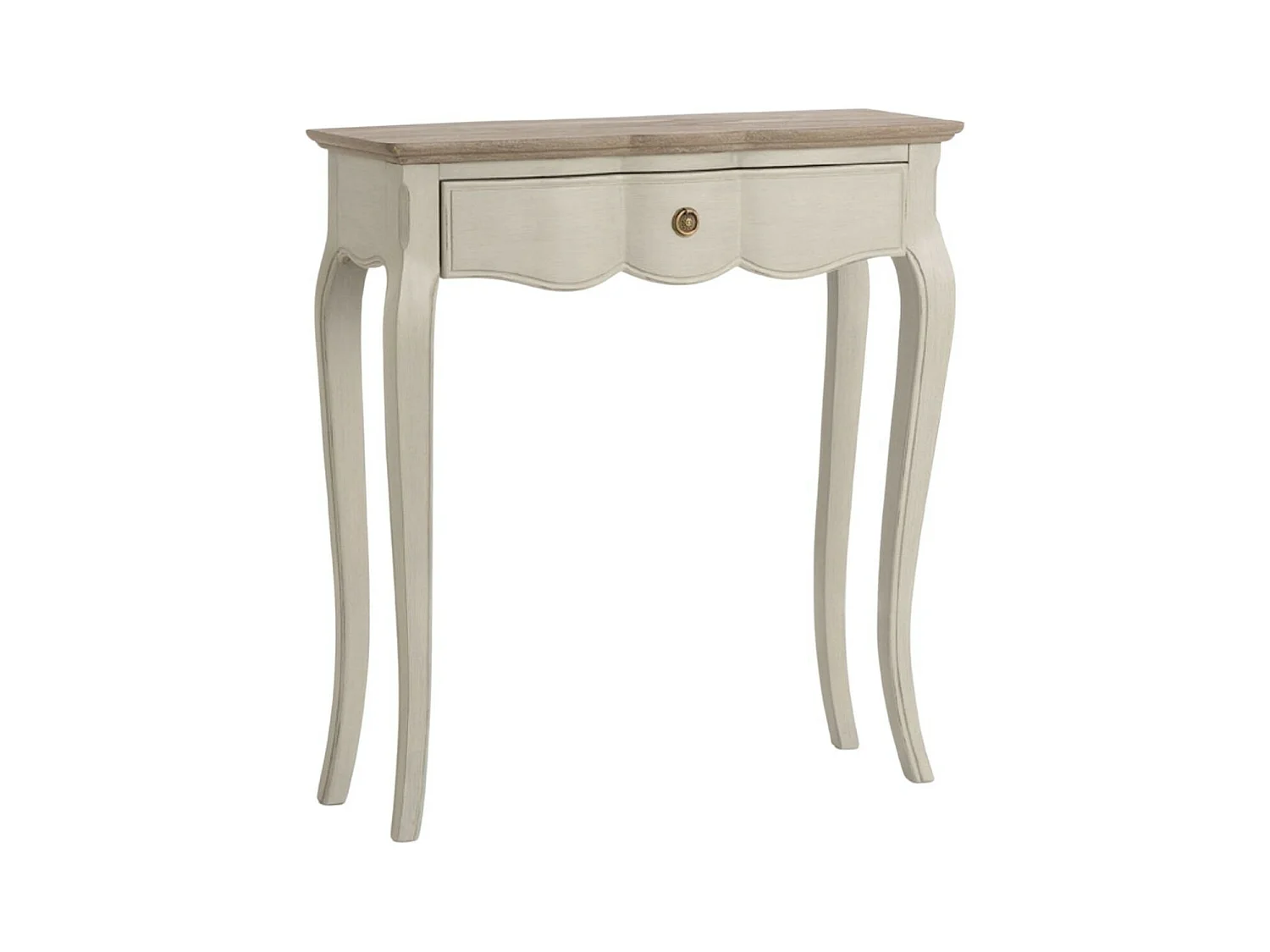 Petite console beige Maddy 80x25 bois de Mindi