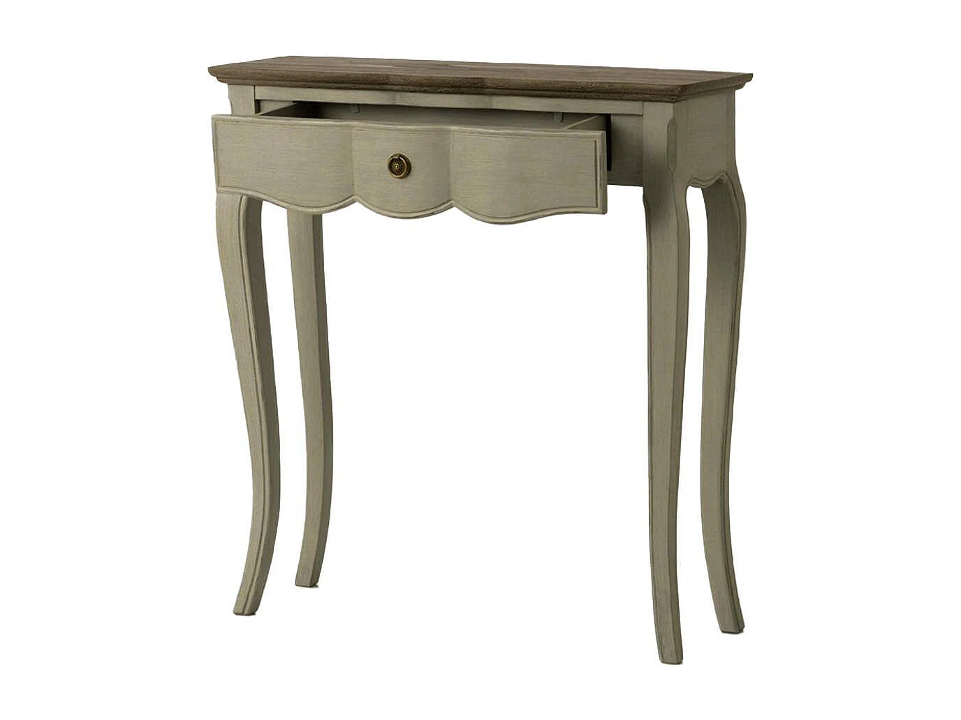 Petite console beige Maddy 80x25 bois de Mindi