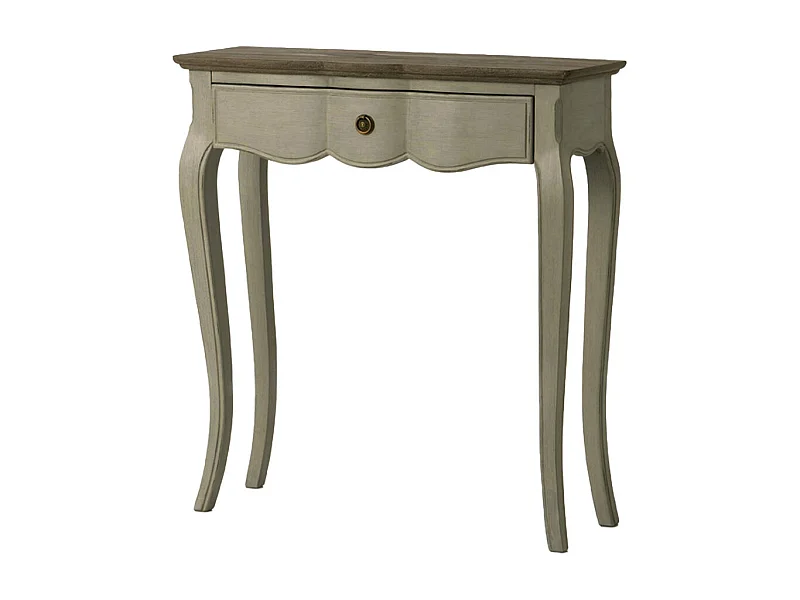 Petite console beige Maddy 80x25 bois de Mindi