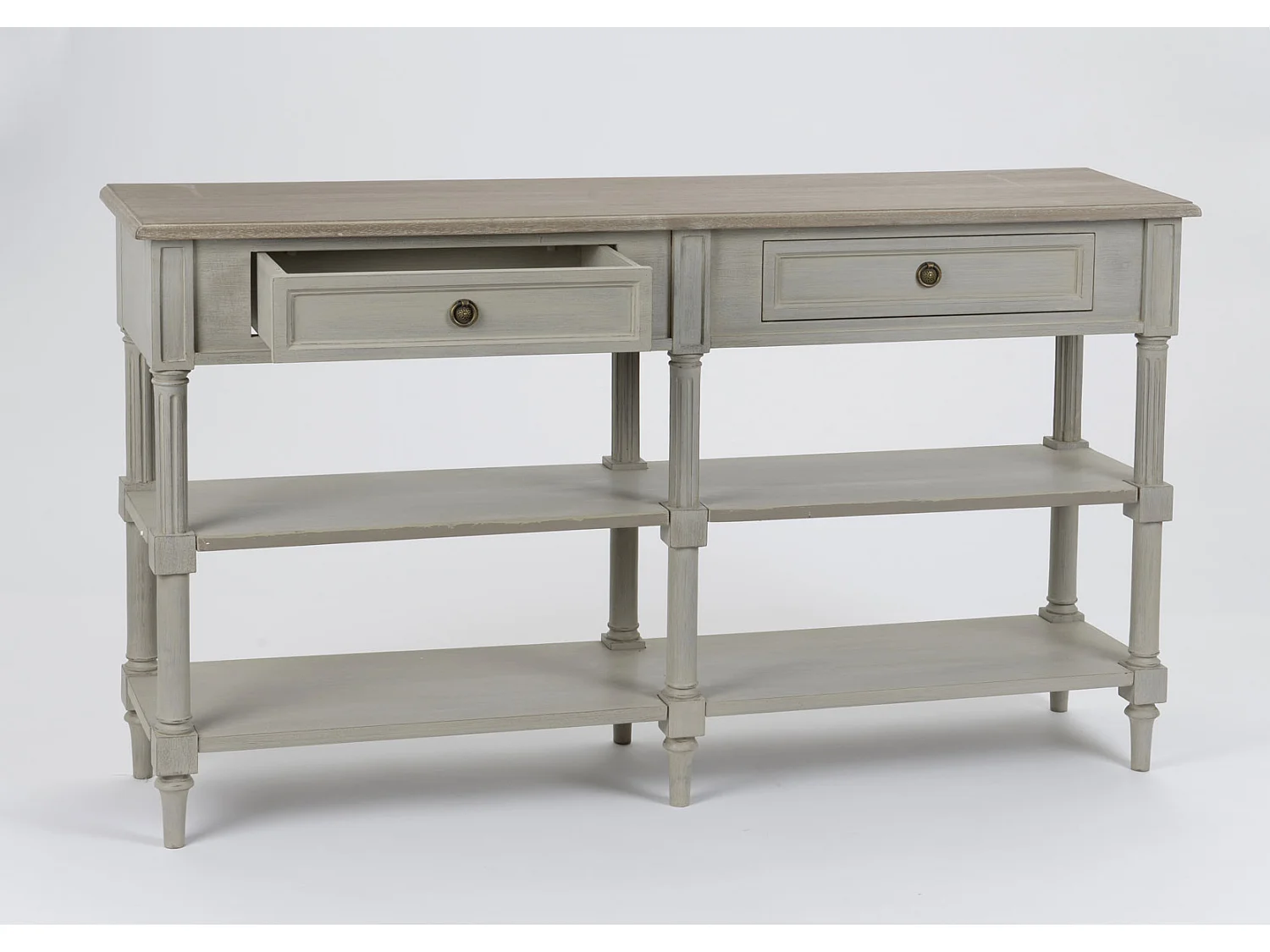 Console drapier Édouard 140x35 bois de Mindi