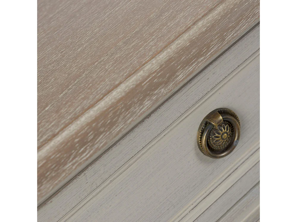 Console drapier Édouard 140x35 bois de Mindi