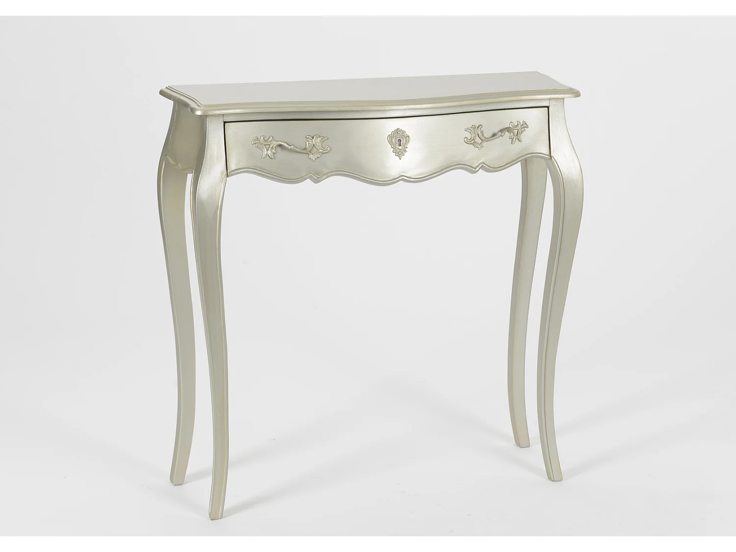 Console antic silver Murano 80x25 bois