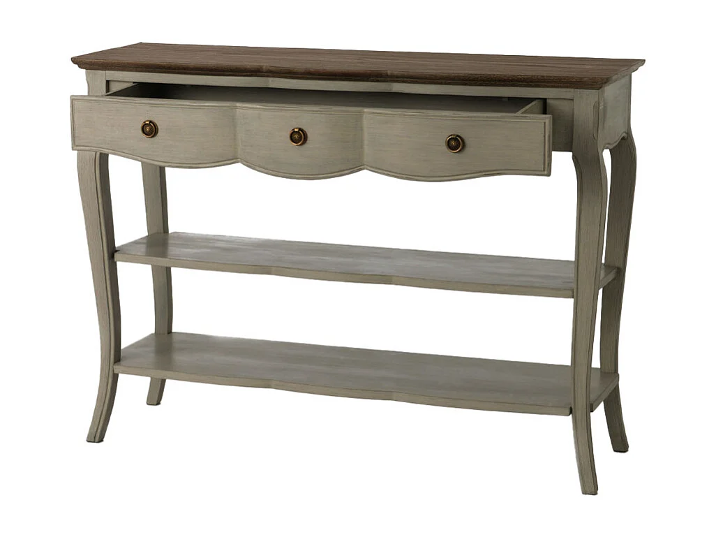 Console 1 tiroir 2 tablettes L110 - MADISON