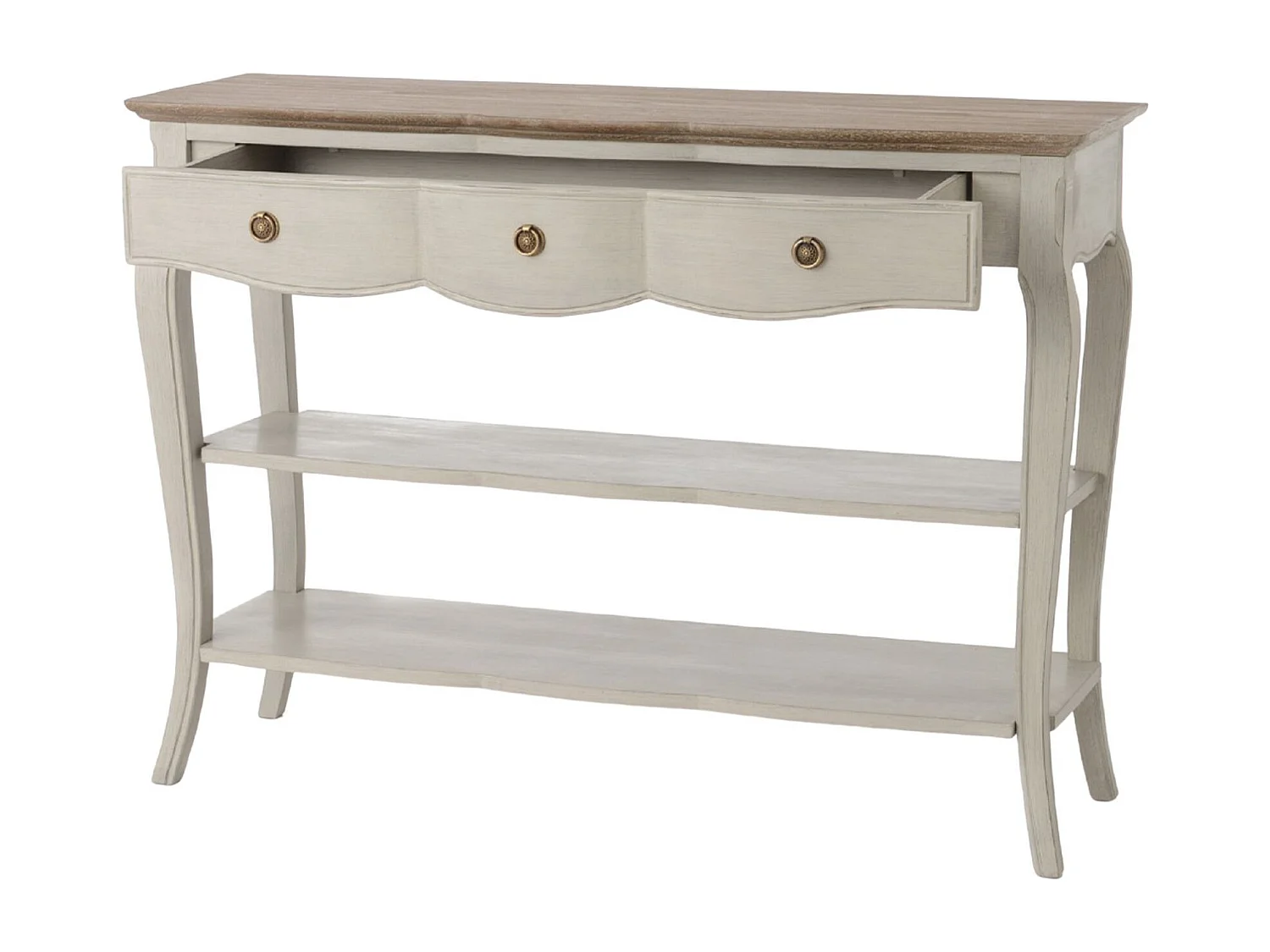 Console 1 tiroir 2 tablettes L110 - MADISON