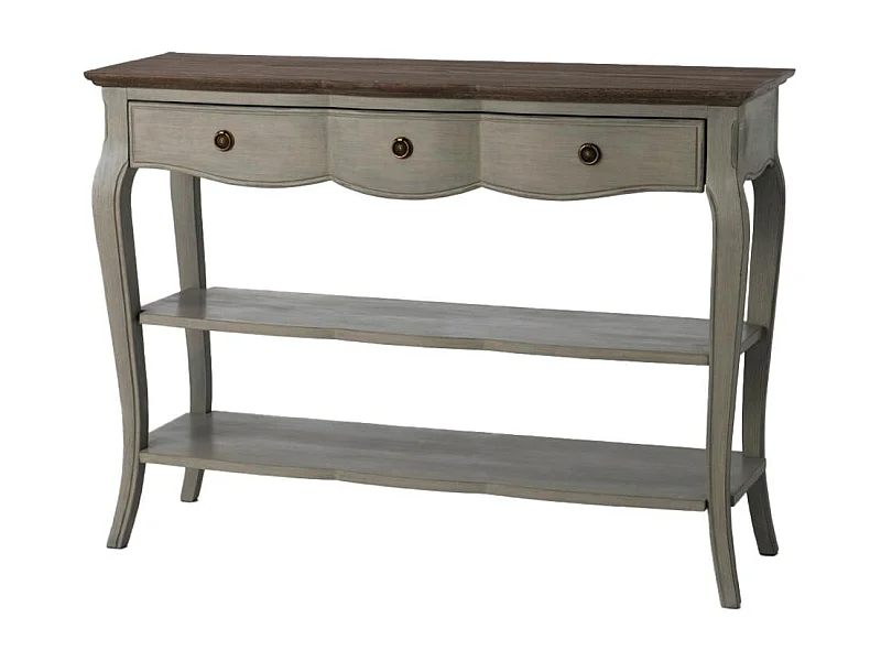 Console 1 tiroir 2 tablettes L110 - MADISON