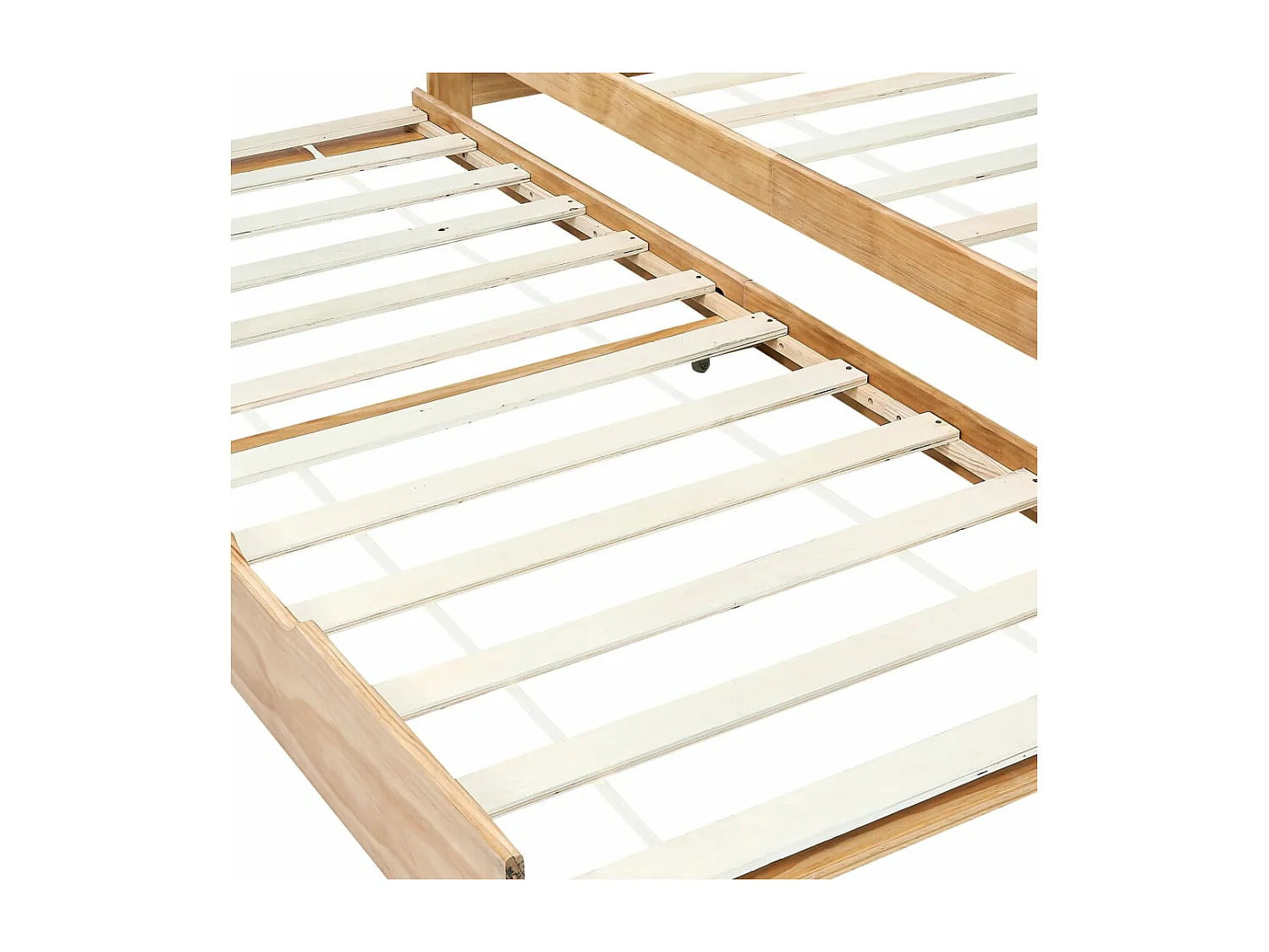 Estructura de sofá cama extraíble madera de pino 90x200 cm