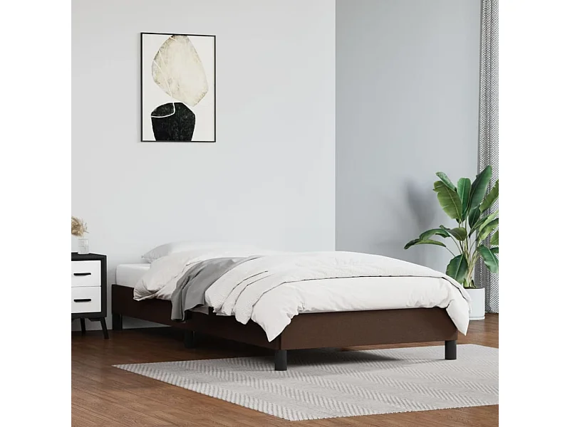 Cadre de lit Marron 80x200 cm Similicuir