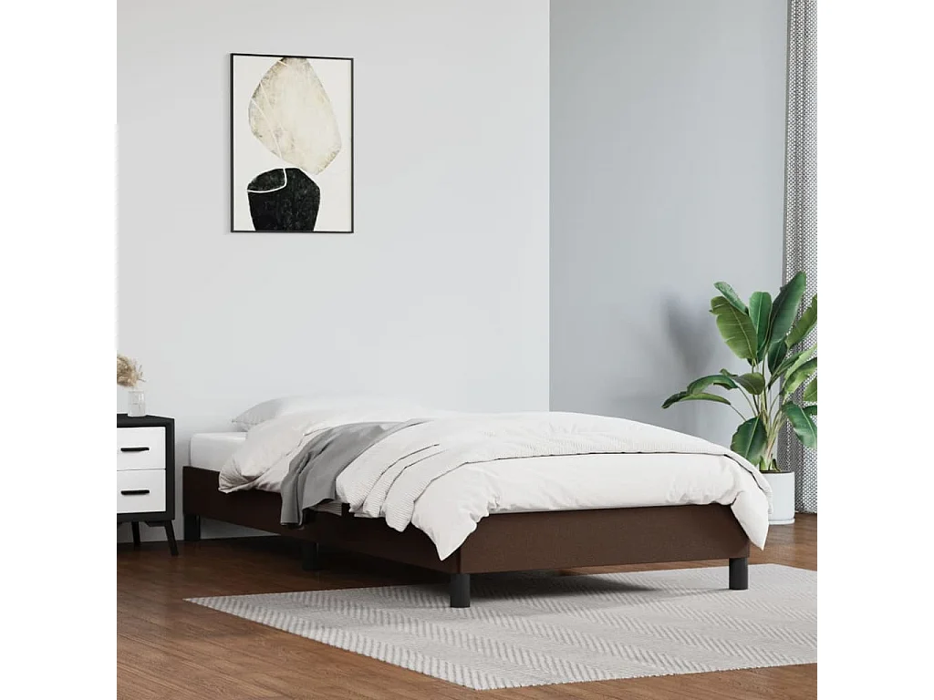 Cadre de lit Marron 80x200 cm Similicuir