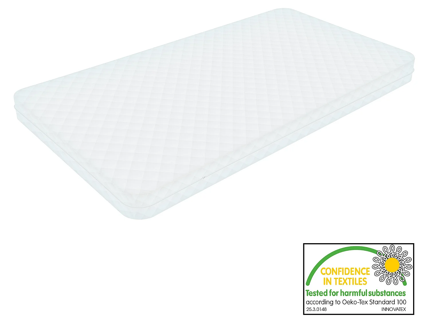 Matelas pour enfants Oeko-Tex Mousse froide 90x200cm ML-DESIGN