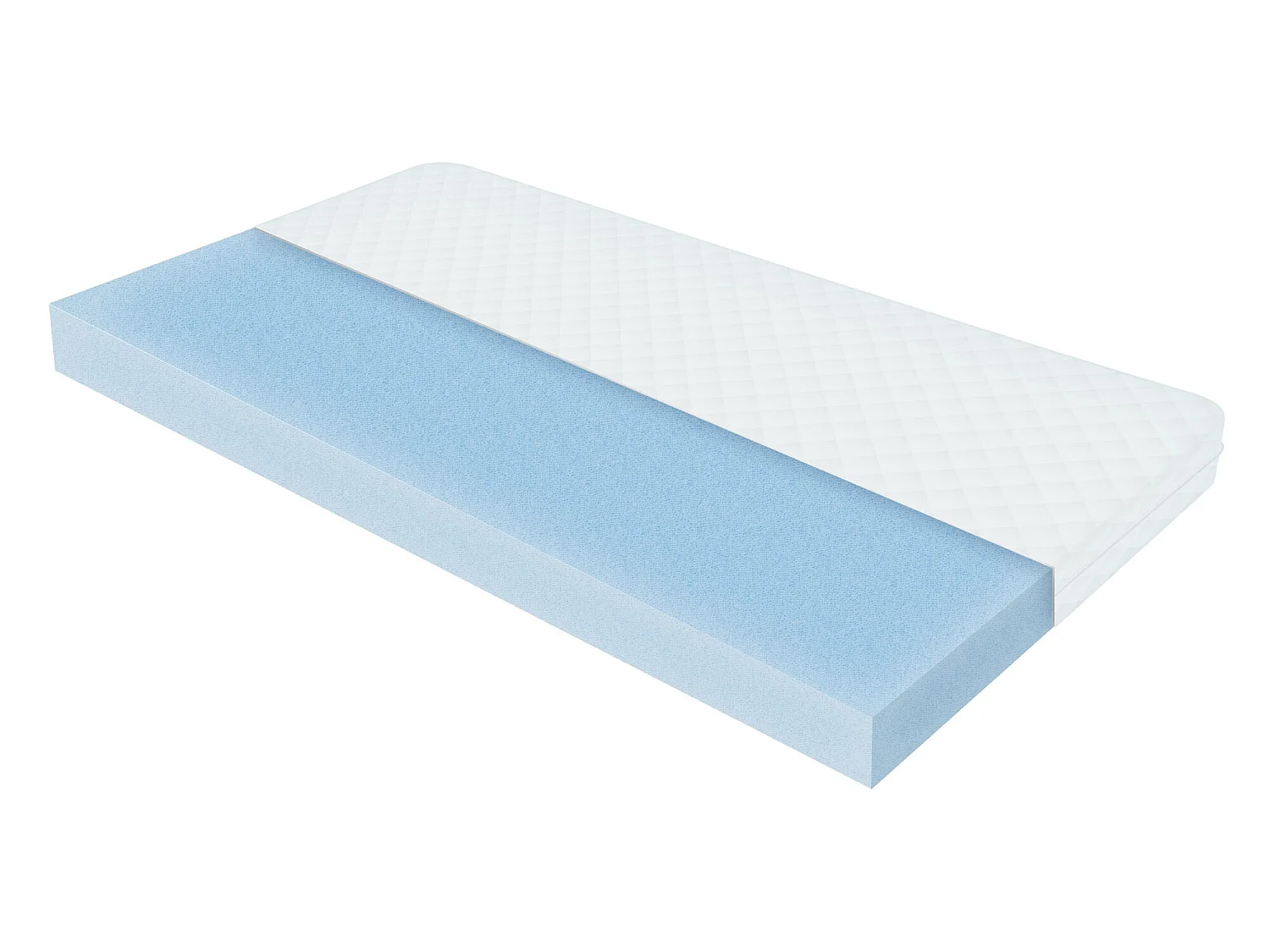Matelas enfant Oeko-Tex mousse froide 80x160cm Matelas bébé ML-DESIGN