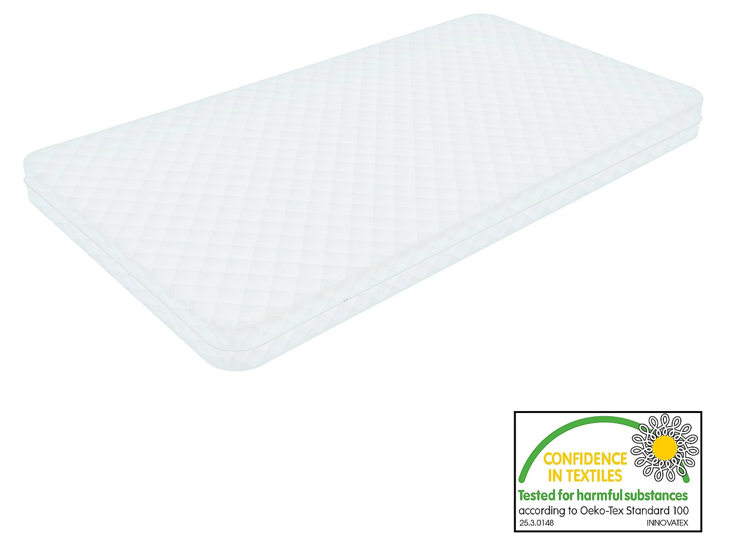 Matelas enfant Oeko-Tex mousse froide 80x160cm Matelas bébé ML-DESIGN