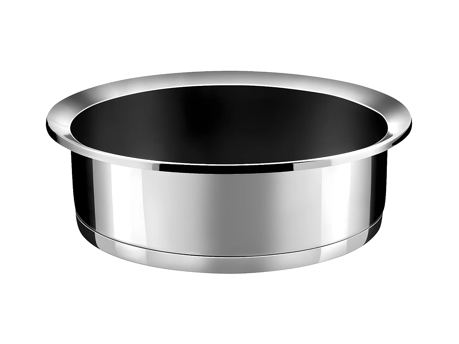 Ycône - Sauteuse 24cm inox revêtement Greblon C3