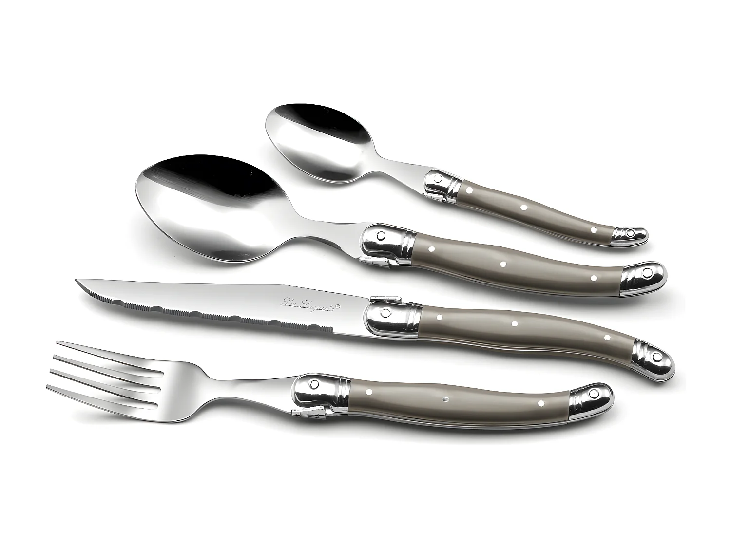 Tradition - Ménagère 48 pièces Taupe