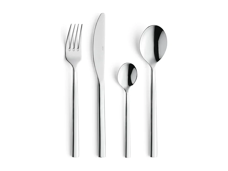 Besteckset 24-teilig Carlton Amefa - Geschmiedeter Edelstahl - Glänzende Oberfläche