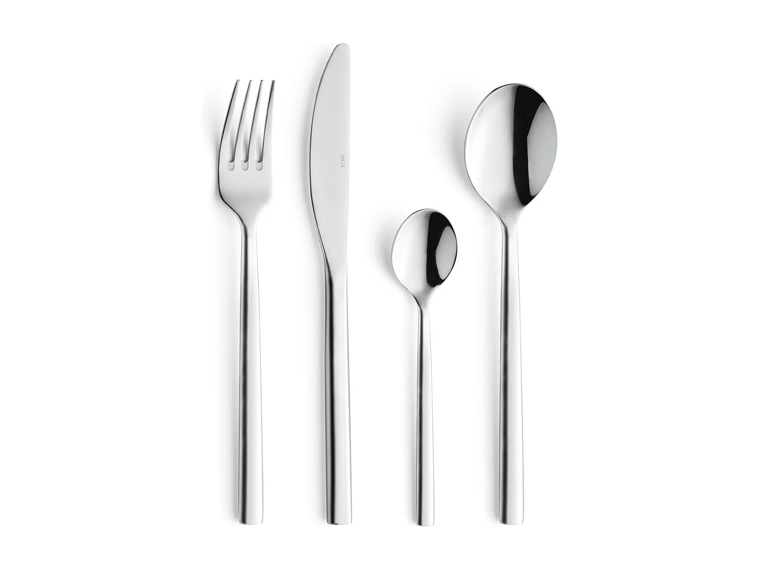 Besteckset 24-teilig Carlton Amefa - Geschmiedeter Edelstahl - Glänzende Oberfläche