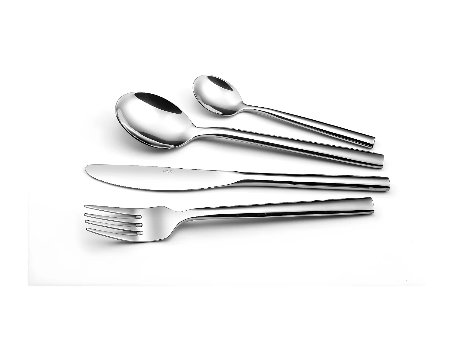 Besteckset 24-teilig Carlton Amefa - Geschmiedeter Edelstahl - Glänzende Oberfläche