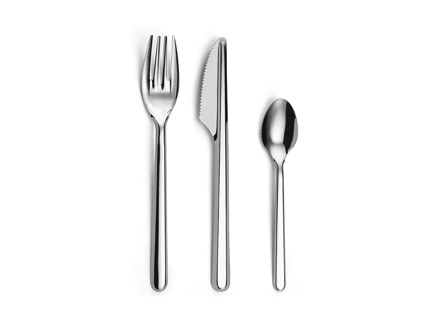 Leaves - 18 sets 3 couverts nomades sur cravate