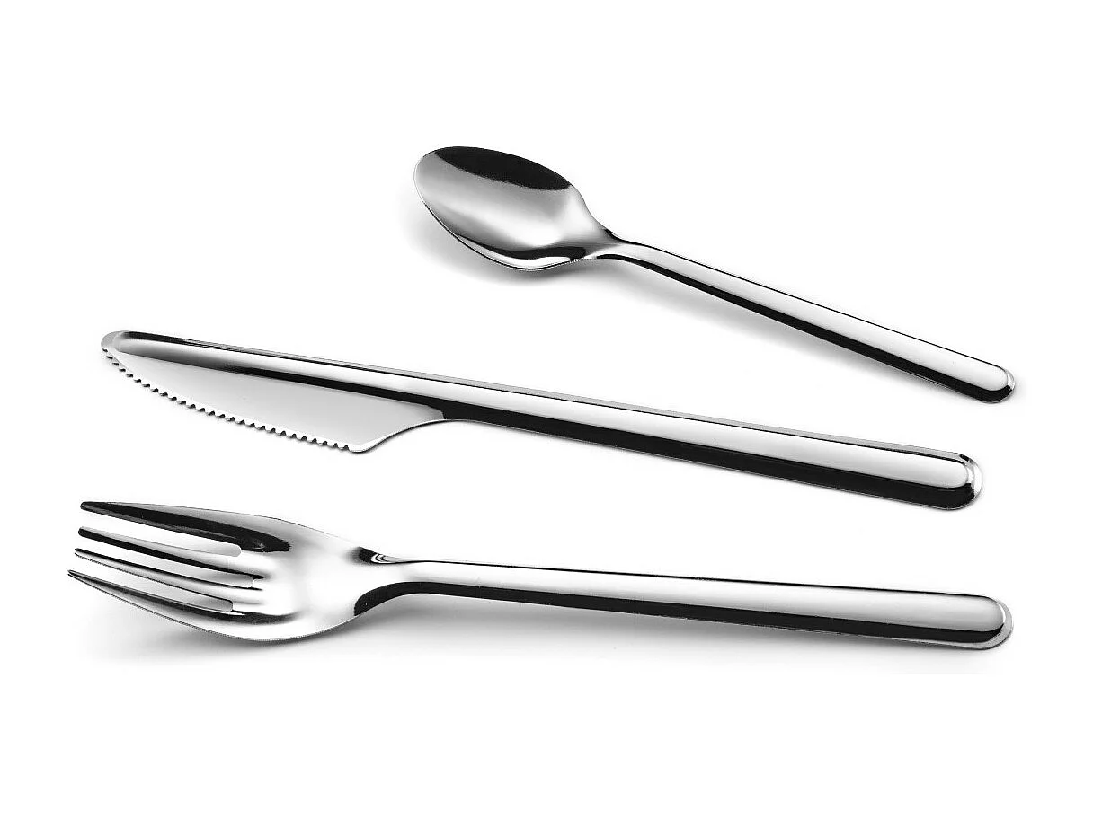 Leaves - 18 sets 3 couverts nomades sur cravate