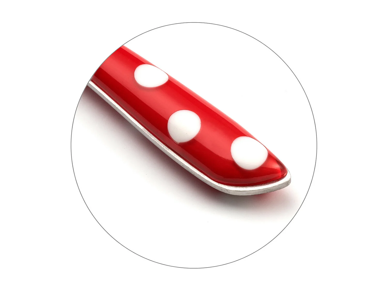 Eclat Pois - Coffret 24 pièces Rouge