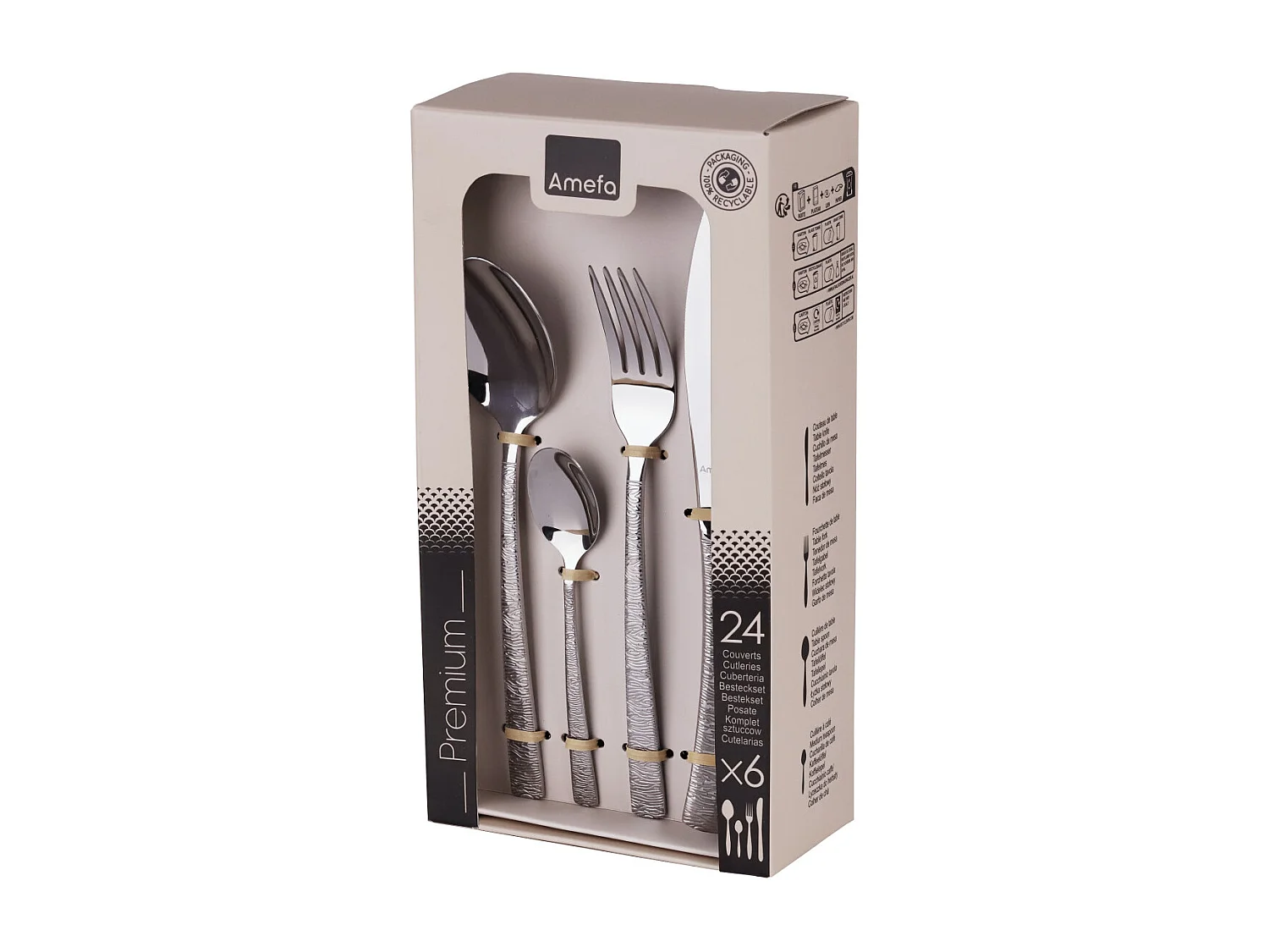 Havane Jungle - Ménagère 24 pièces