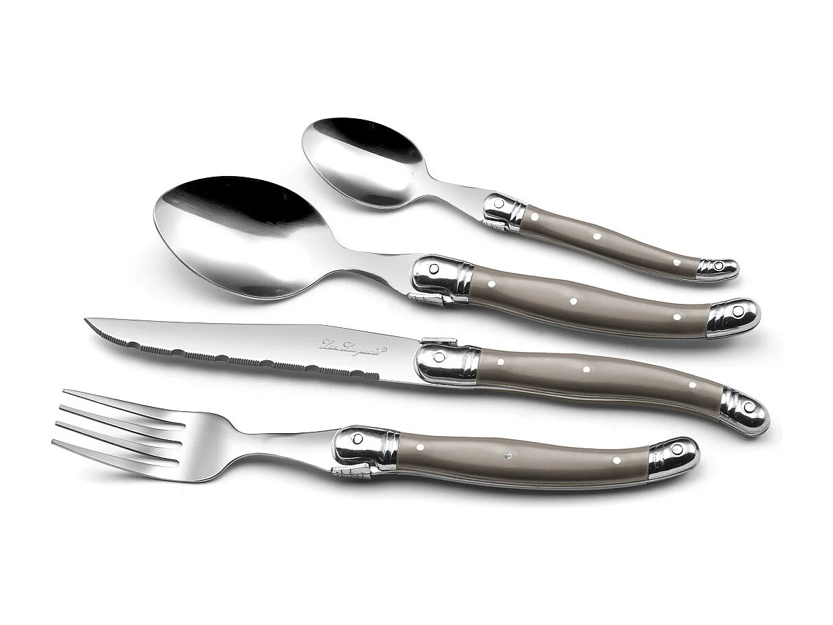 Tradition - Ménagère 24 pièces Taupe