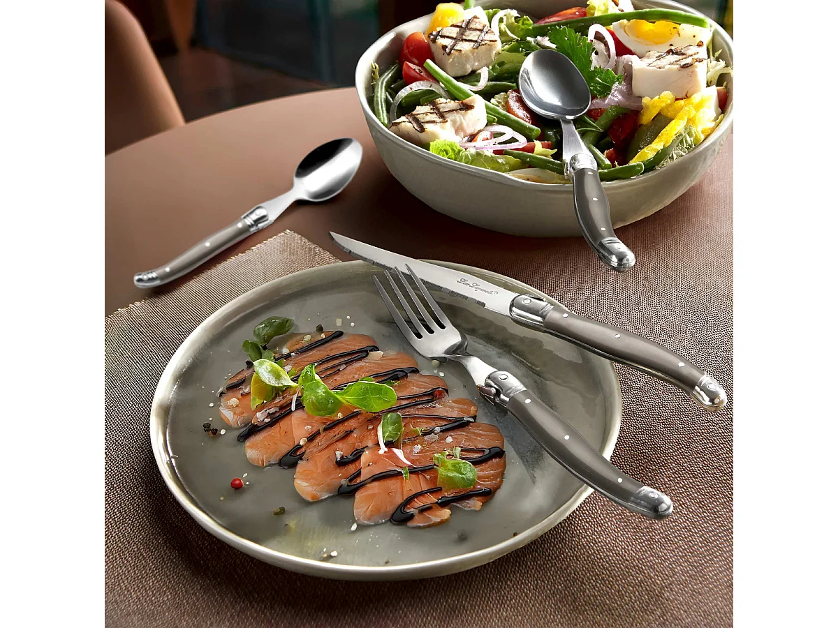 Tradition - Ménagère 24 pièces Taupe