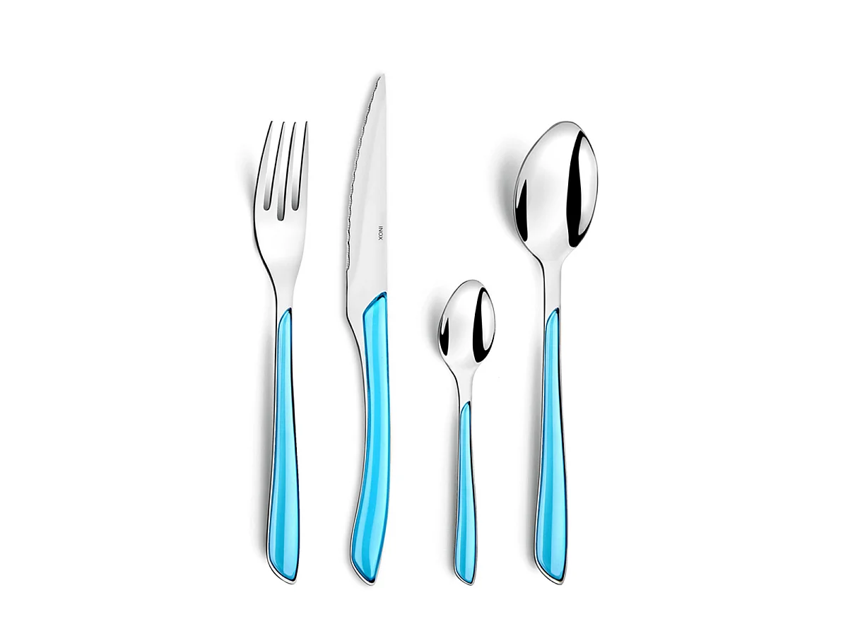 Eclat - Coffret 24 pièces Bleu Turquoise