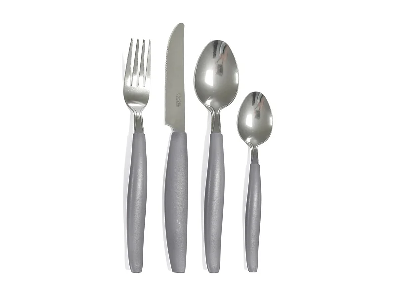 Pure - Ménagère 24 pièces Gris