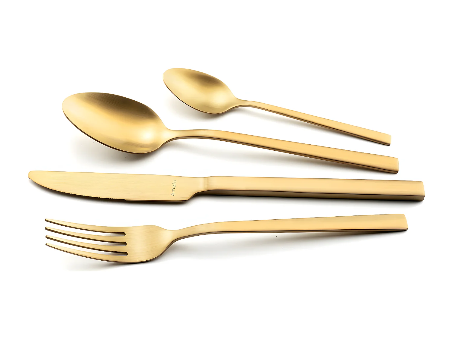 Square - Ménagère 16 pièces Champagne