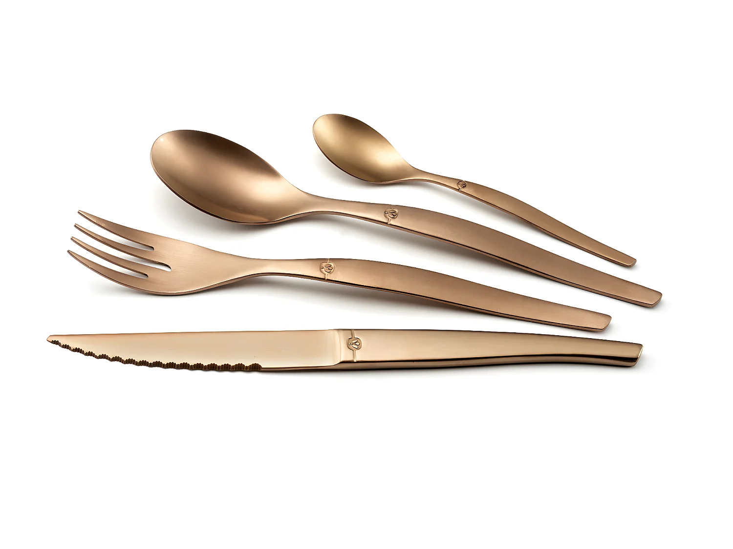 Jet Vintage Cuivre - Ménagère 16 pièces