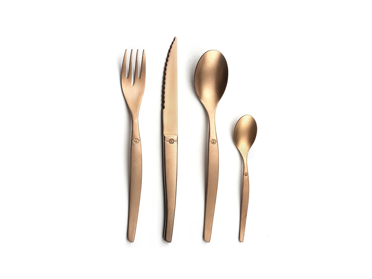 Bestek Laguiole Jet Vintage Koper 16 stuks