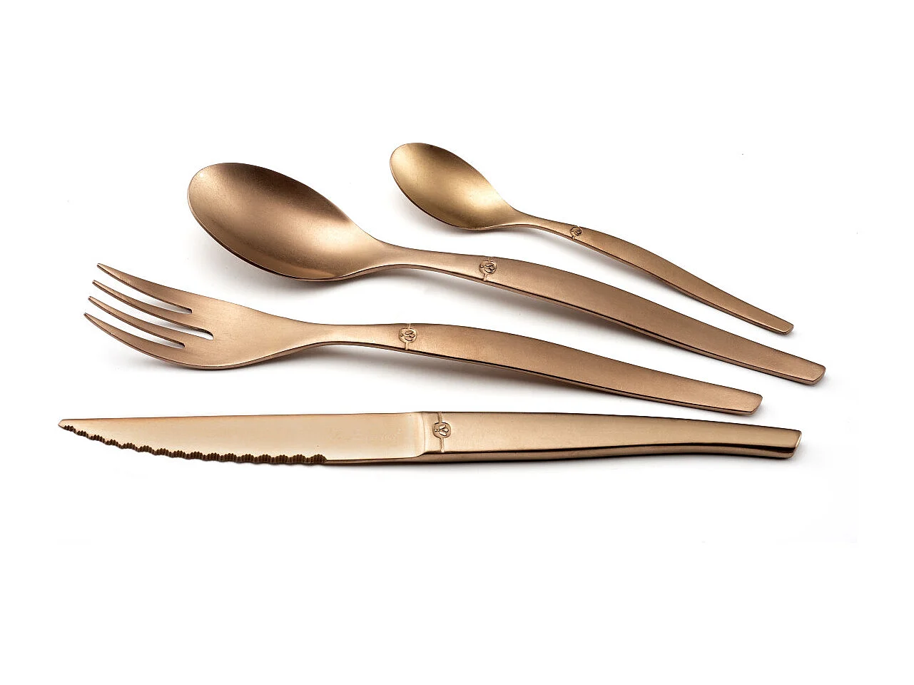 Jet Vintage Cuivre - Ménagère 16 pièces