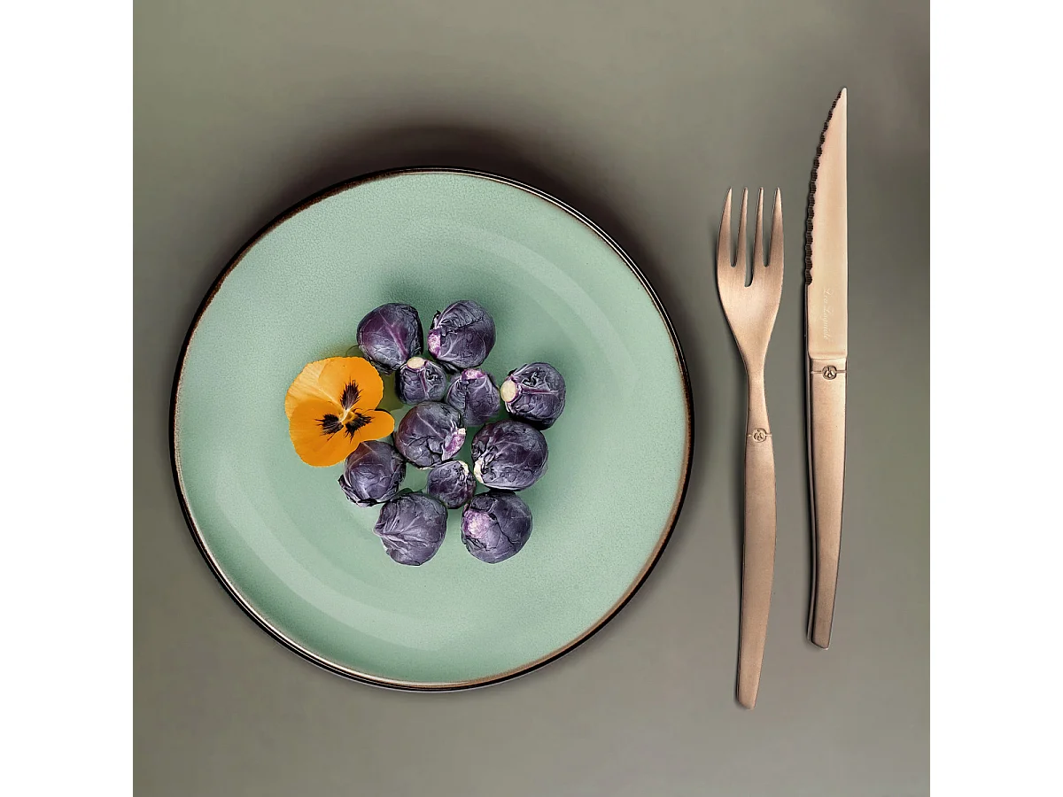 Jet Vintage Cuivre - Ménagère 16 pièces