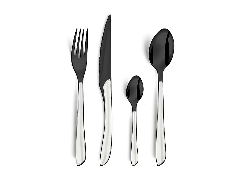 Lumino Blanc - Ménagère 16 pièces