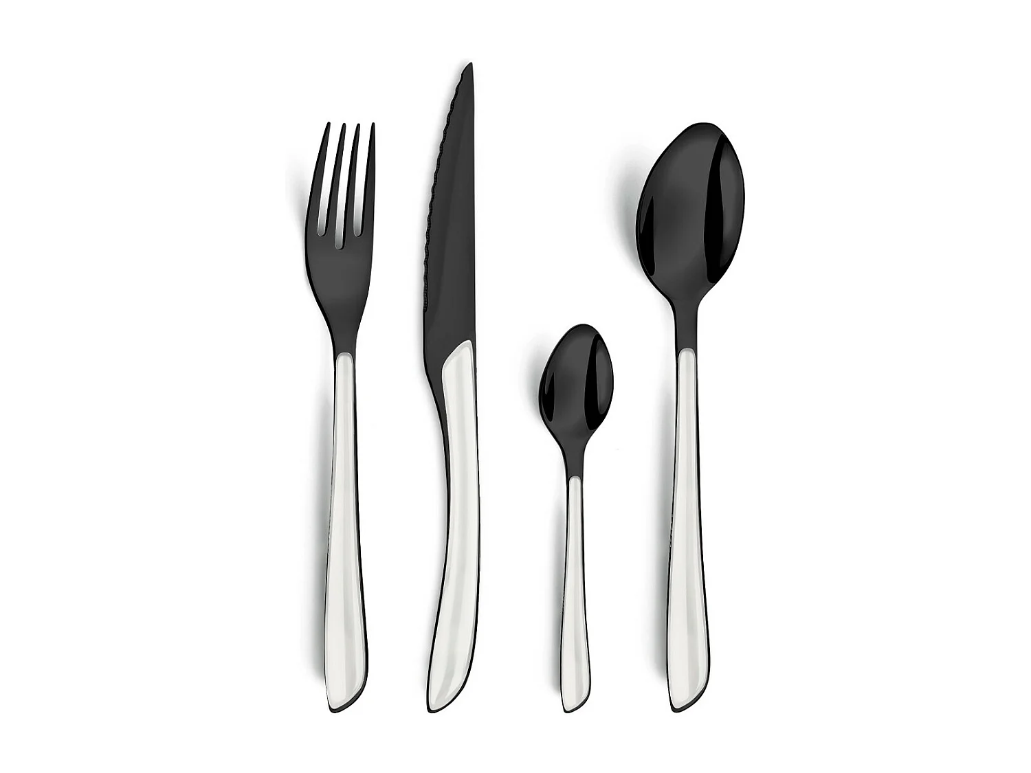 Lumino Blanc - Ménagère 16 pièces