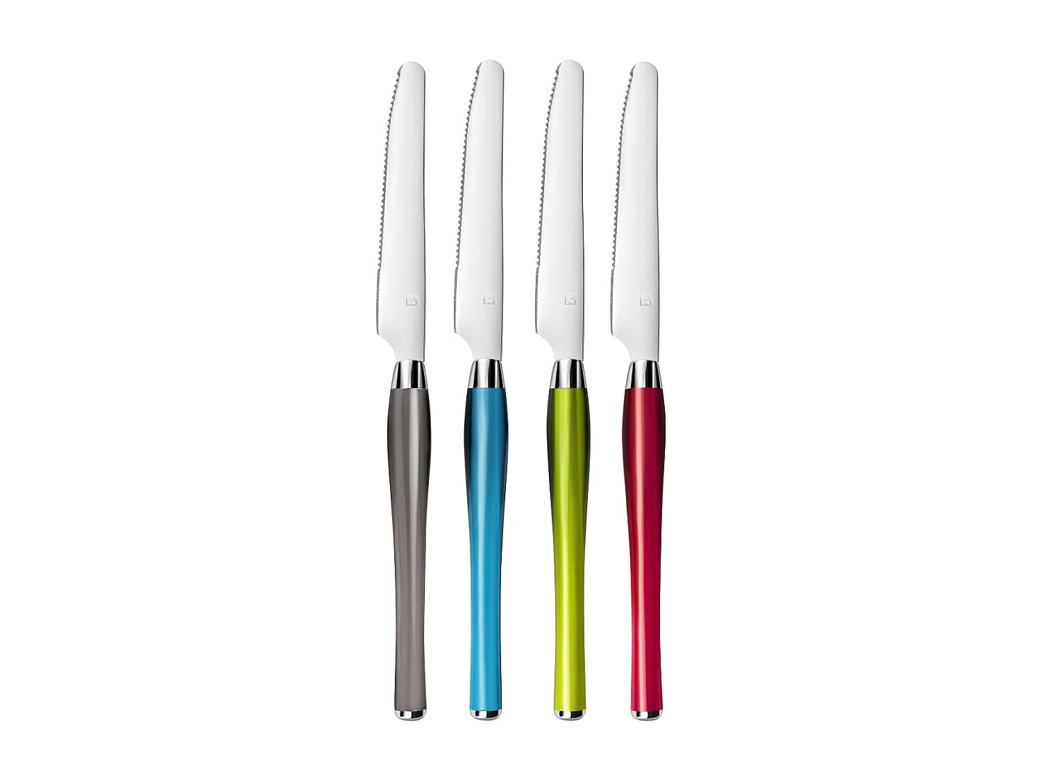 Set di Posate Purity 24 pezzi Grigio Cestino Inox