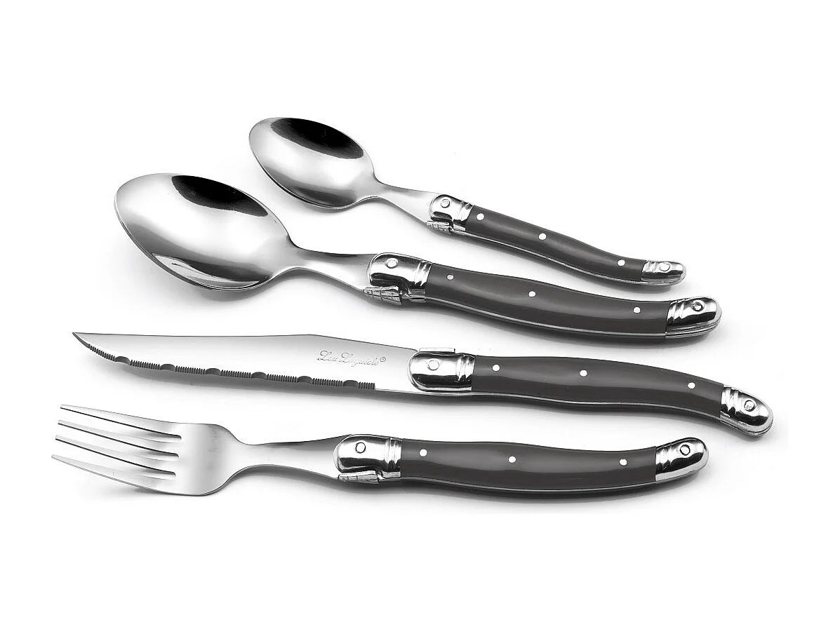 Tradition - Ménagère 24 pièces Gris anthracite