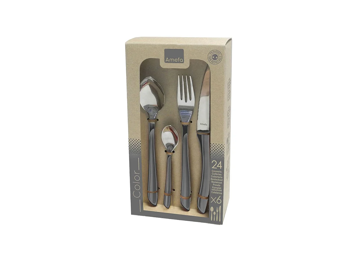 Eclat - Coffret 24 pièces Gris