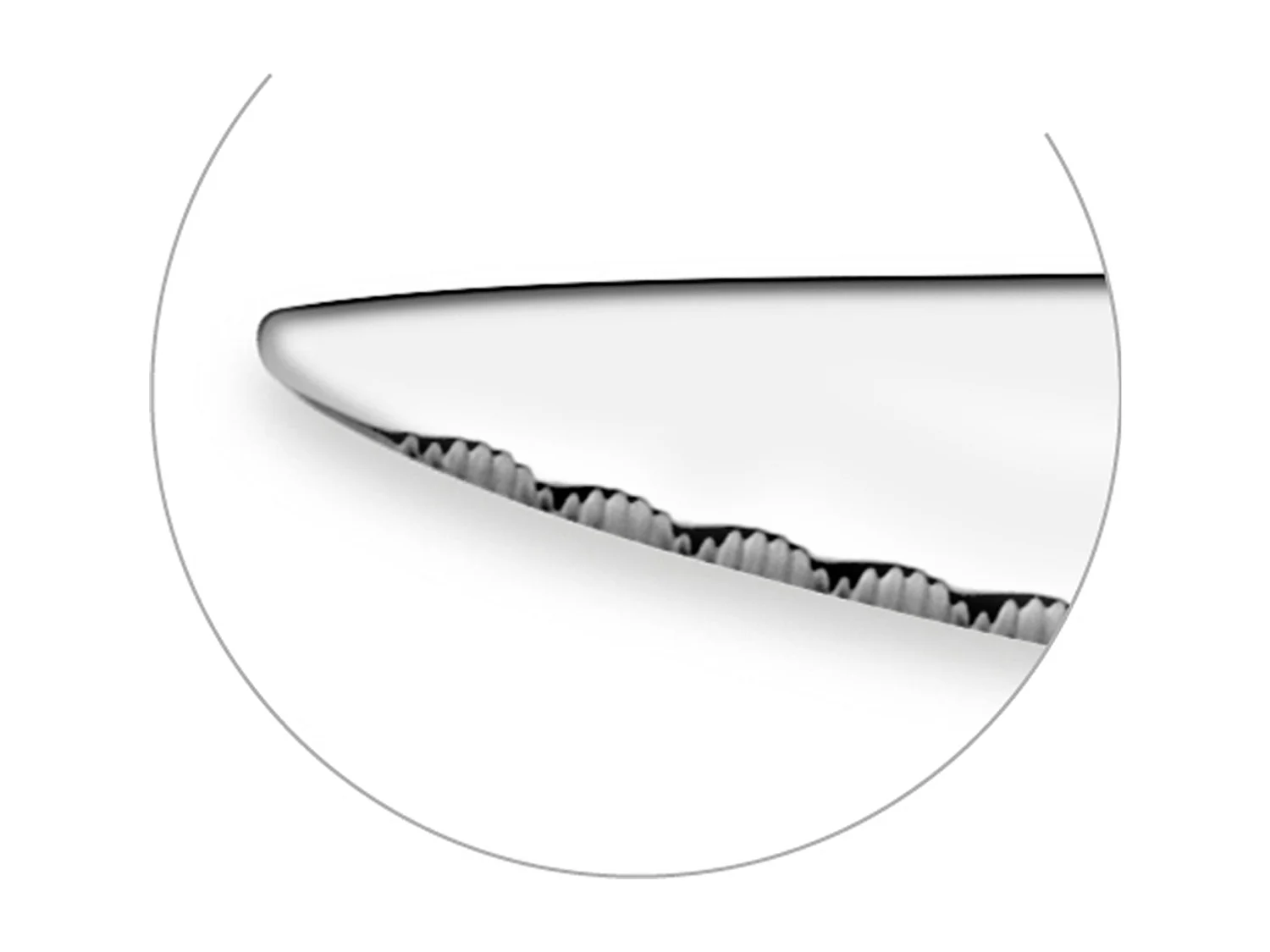 Bestekset Actual 24-delig van roestvrij staal met glanzende afwerking