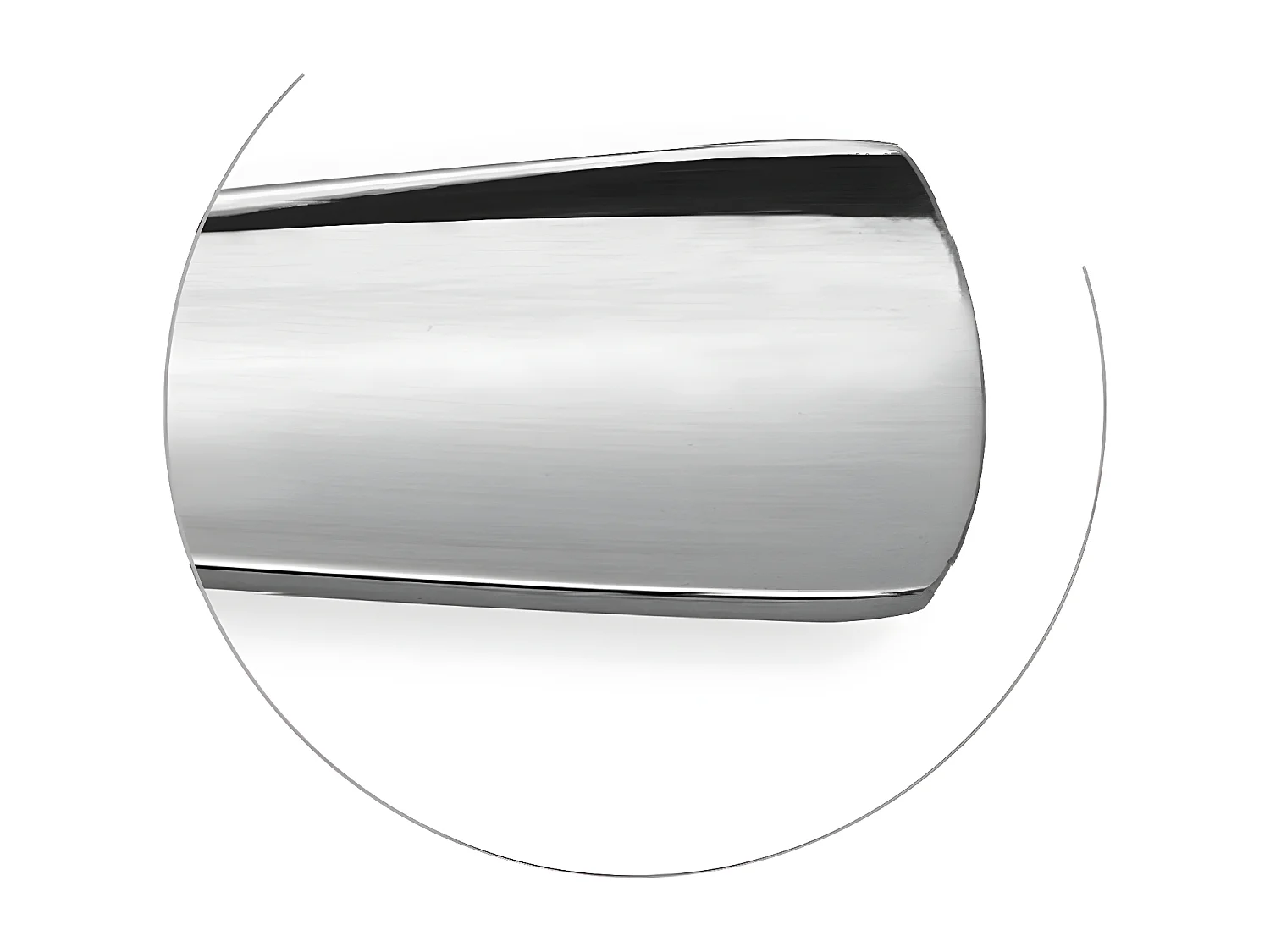 Besteckset 24-teilig Vision aus glänzendem Edelstahl - Zeitgenössischer Stil