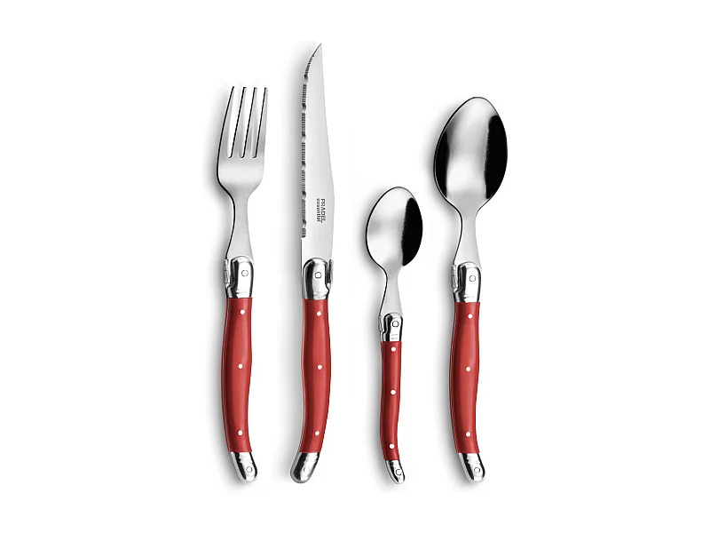 Rustic - Coffret 24 pièces Rouge